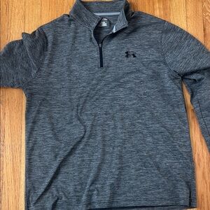 Under Armour Charcoal Quarter-Zip Top